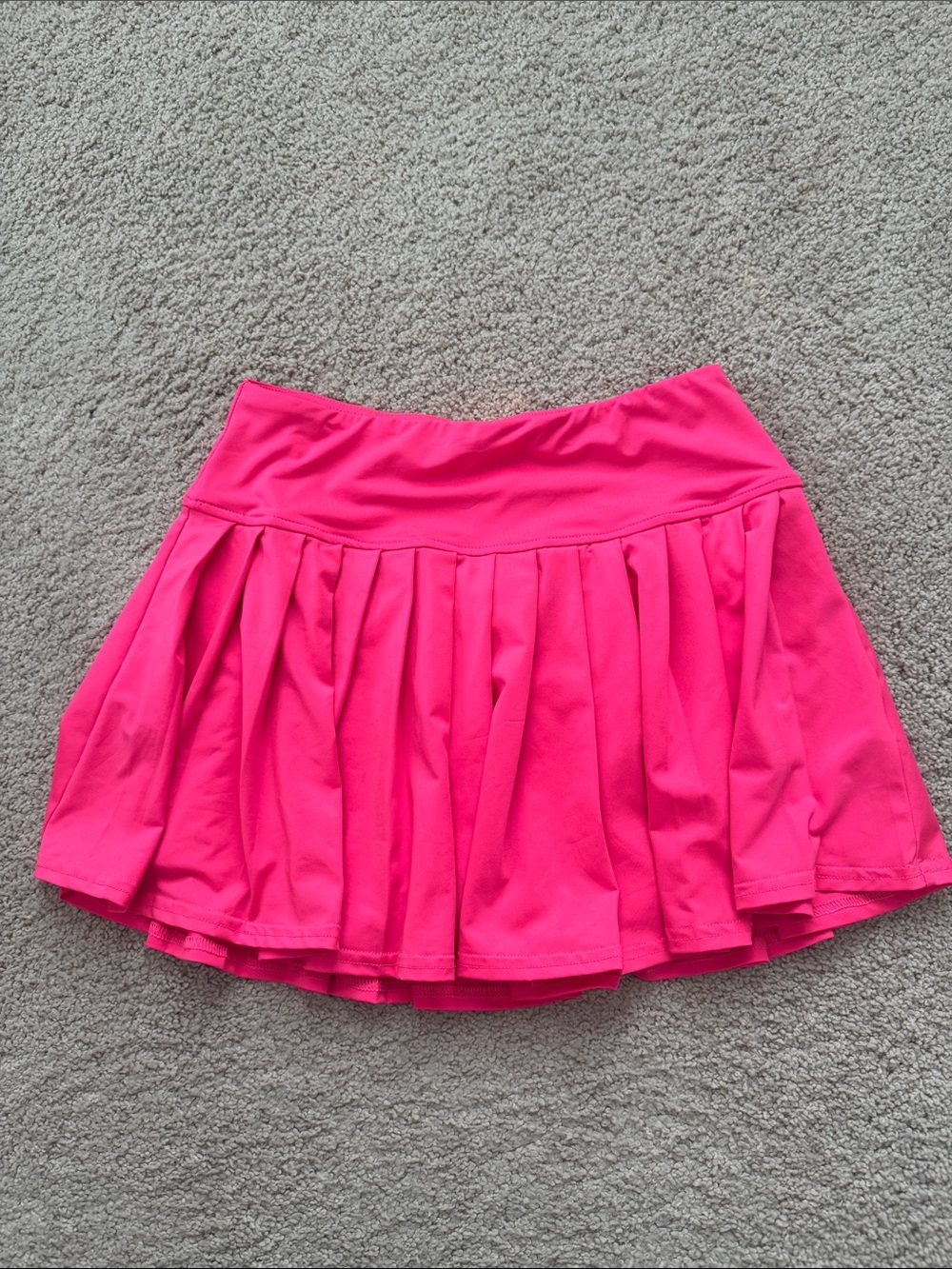 Women's Hot Pink Circle Skater Skirt